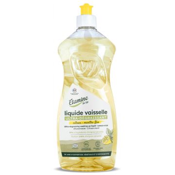 Detergent bio ultra degresant pentru vase cu parfum de menta si lamaie, 1000ml, Etamine
