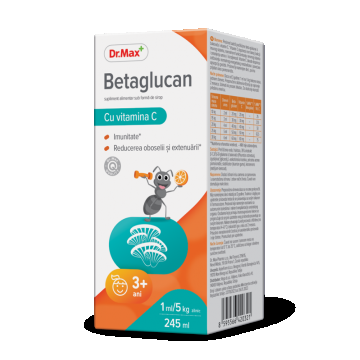 Dr. Max Betaglucan Sirop, 245ml