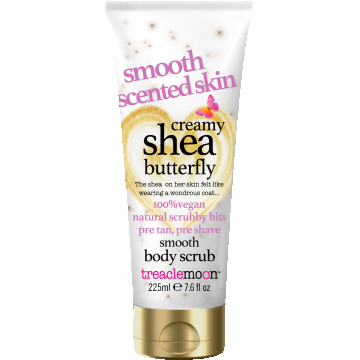 Exfoliant pentru corp Shea Butterfly, 225ml, Treaclemoon