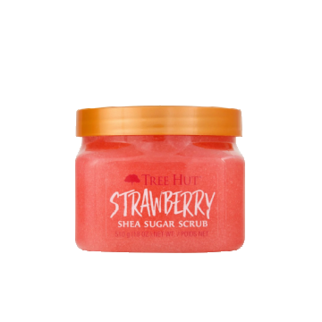 Exfoliant pentru corp Strawberry, 510g, Tree Hut