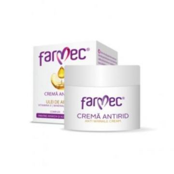 Farmec crema antirid cu ulei de argan - 50ml