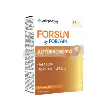 Arkopharma Forcapil Forsun Autobronzant 30 capsule
