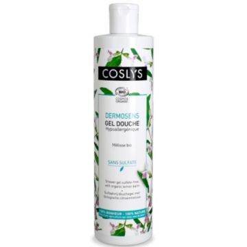 Gel de dus bio pentru piele sensibila cu lamaie, 380ml, Coslys