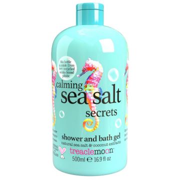 Gel de dus si baie Calming Sea Salt Secrets, 500ml, Treaclemoon