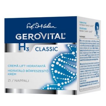 gerovital h3 clasic crema lift hidratanta de zi 50ml