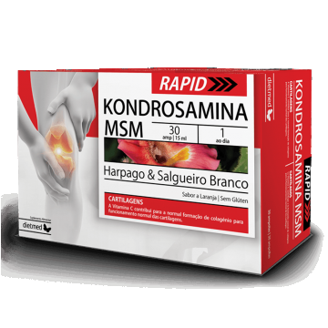 Kondrosamina MSM Rapid 30 fiole buvabile x 15 ml