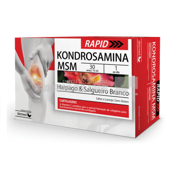 Kondrosamina MSM Rapid 30 fiole buvabile x 15 ml