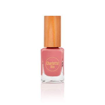 Lac vegan de unghii Rose Vintage, 10ml, Charlotte Bio