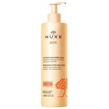 Lapte racoritor dupa expunerea la soare pentru fata si corp, 400ml, Nuxe