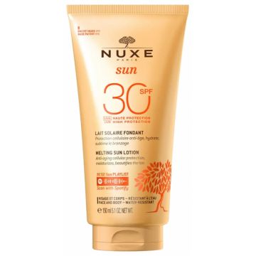 Lotiune cu protectie solara pentru fata si corp SPF30, 150ml, Nuxe