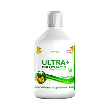 Multivitamine Lichide Ultra+ Detox, 500 ml, Swedish Nutra