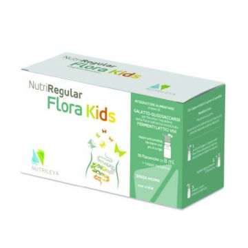 Nuriregular Flora Kids, 10 flacoane x 10ml, Nutrileya