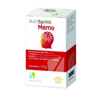 Nutrisprint Memo, 20 plicuri, Nutrileya
