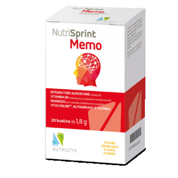 Nutrisprint Memo, 20 plicuri, Nutrileya