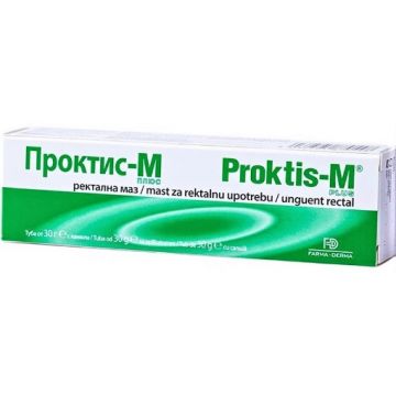 Proktis-M unguent rectal - 30 grame Naturpharma