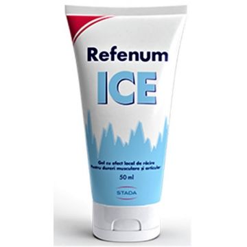 Refenum Ice gel cu efect de racire - 50ml Stada