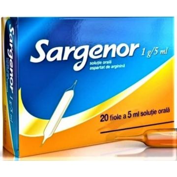 Sargenor solutie buvabila 1g/5ml - 20 fiole Viatris