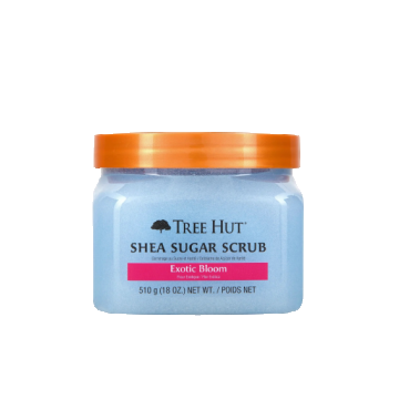 Scrub de corp Exotic Bloom Shea Sugar, 510g, Tree Hut