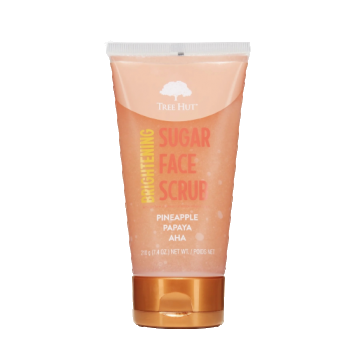 Scrub pentru fata iluminator Pineapple & Papaya, 210g, Tree Hut