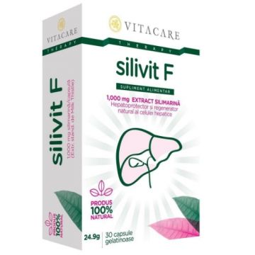 Silivit F - 30 capsule gelatinoase Vitacare