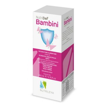 Sirop pentru copii NutriDef bambini, 200ml, Nutrileya