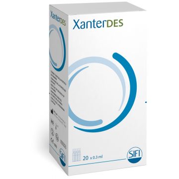 Solutie oftalmica Xanterdes, 20 fiole x 0.3 ml, SIFI