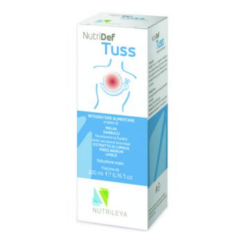 Solutie orala pentru tuse NutriDef Tuss, 200ml, Nutrileya