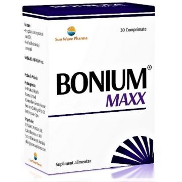 Sunwave Bonium Maxx - 30 comprimate