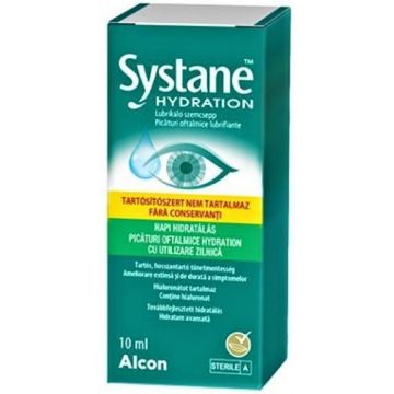 systane hydration fara conservanti x 10ml alcon