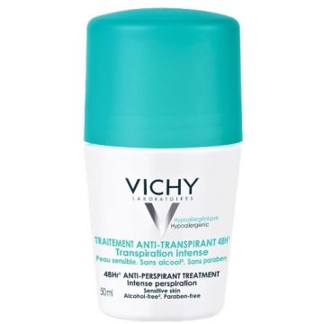 Vichy Deo Roll-On Antiperspirant 48h Cu Parfum - 50ml