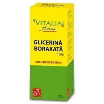 Vitalia K Glicerina boraxata 10% - 25 grame