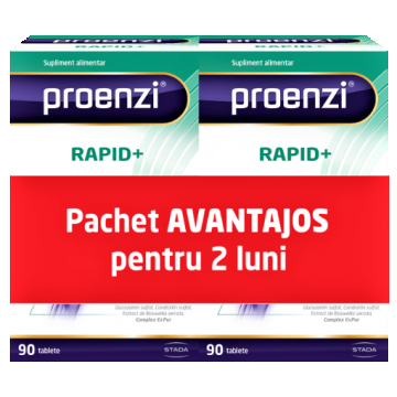 walmark proenzi artrostop rapid+ - 90 tablete (pachet avantajos + 90 tablete - cura pentru 2 luni)