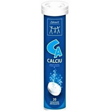Zdrovit Calciu 300mg - 20 comprimate efervescente