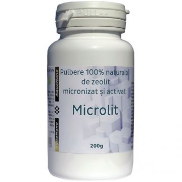 Zeolit micronizat activat pulbere Microlit 200g - AQUA NANO Zeolit micronizat activat pulbere Microlit 200g - AQUA NANO
