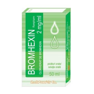 Bromhexin RPH 2mg/ml solutie orala - 50ml Rompharm