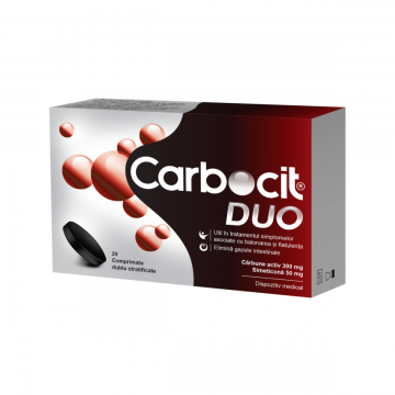 Carbocit Duo, 20 comprimate, Biofarm
