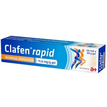 Clafen Rapid gel 11.6mg/g - 40 grame