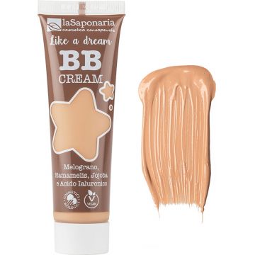 Crema de fata coloranta BB Cream Sand, 30ml, La Saponaria