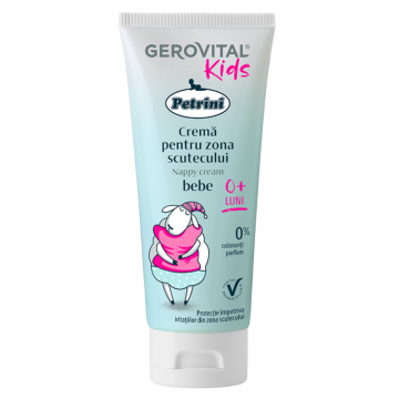 Crema pentru zona scutecului Petrini Gerovital Kids, 100ml, Gerovital