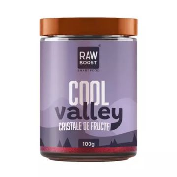 Cristale de fructe Cool Valley, 100g, Rawboost