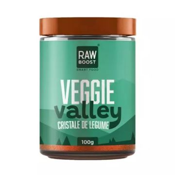 Cristale de legume Veggie Valley, 100g, Rawboost