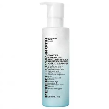 Demachiant Water Drench Hyaluronic Cloud Makeup Removing Gel, 200ml, Peter Thomas Roth
