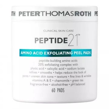 Dischete exfoliante Peptide 21 Amino Acid Exfoliating Peel Pads, 60 bucati, Peter Thomad Roth