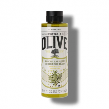 Gel de dus Olive Blossom Pure Greek Olive, 250ml, Korres