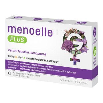 Menoelle Plus, 30 comprimate, Phytolife Pharma