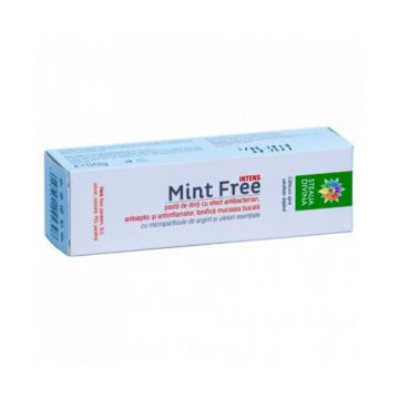 Pasta de dinti Mint Free Santoral, 40 ml, Steaua Divina