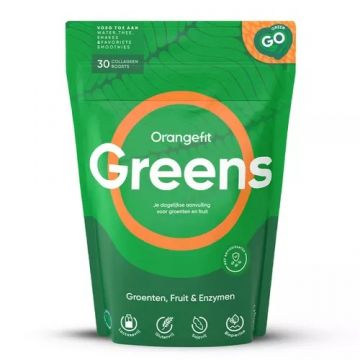 Pudra de legume si fructe Greens, 300g, Orangefit