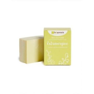 Sapun solid cu ulei extravirgin de masline, 100g, La Saponaria