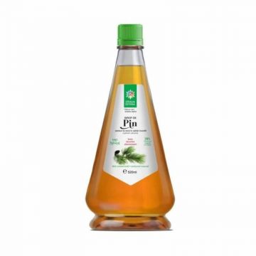 Sirop natural de Muguri de Pin presat la rece, 520ml, Steaua Divina
