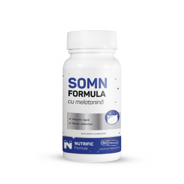 Somn Formula cu melatonina, 60 capsule, Nutrific